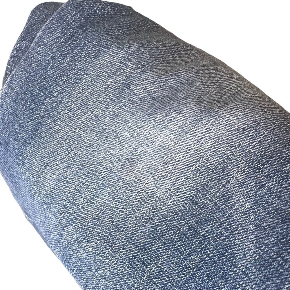 CAbi Patchwork Slim Boyfriend Low Rise Medium Wash Jeans 2 - Picture 12 of 13
